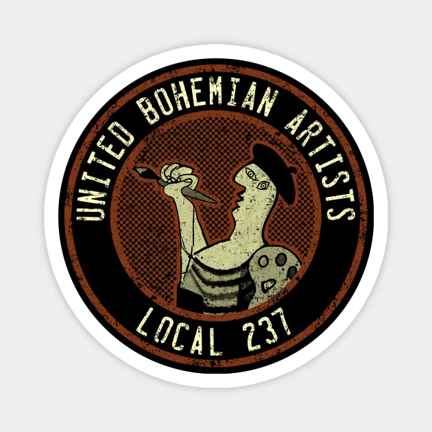 United Bohemian Artists Magnet by bronzarino